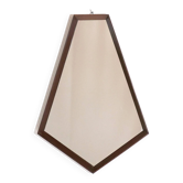 Miroir italien en forme de pentagone, années 1960