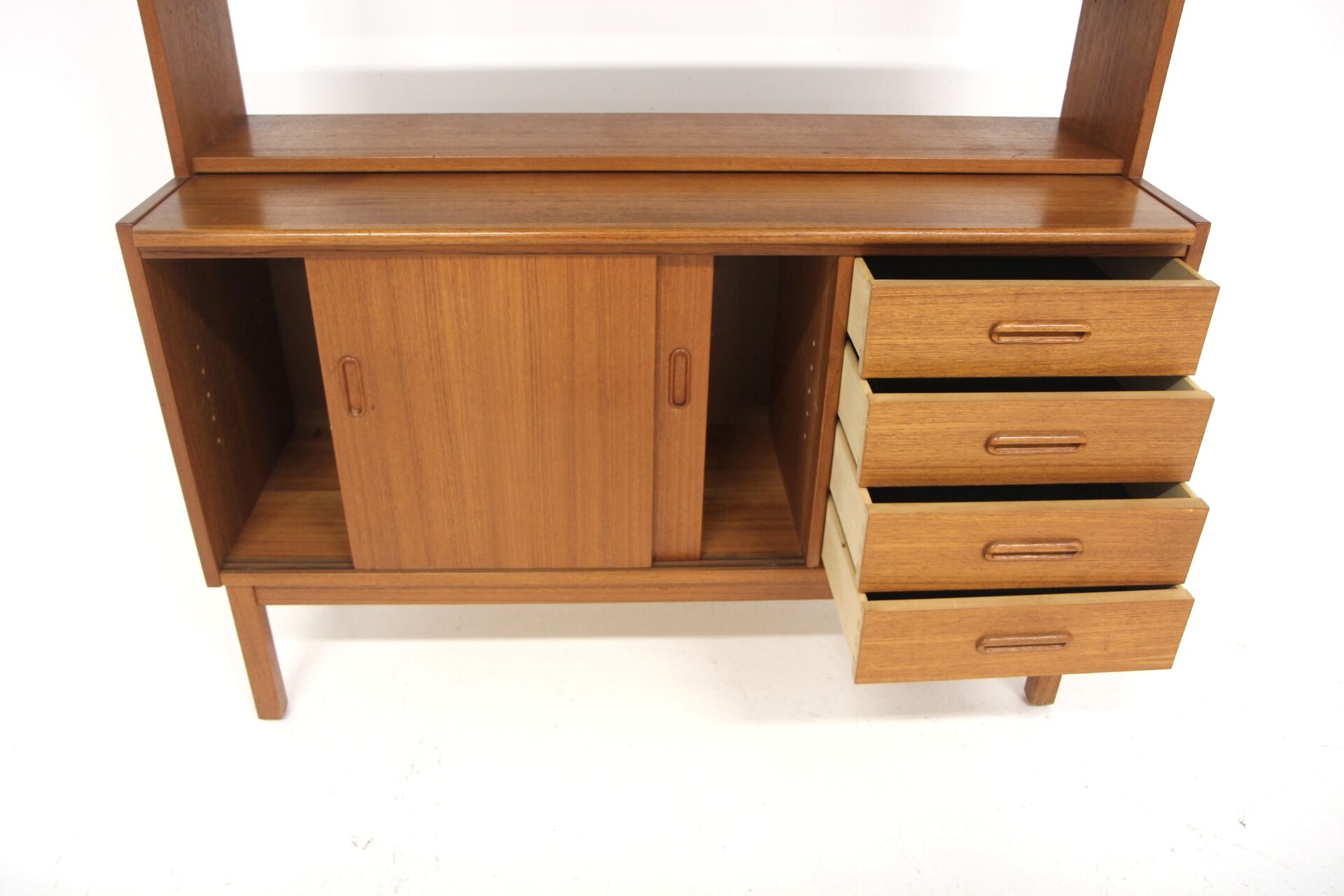 Secrétaire scandinave en teck, Suède, 1960