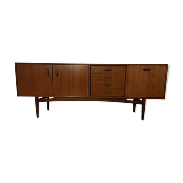 Vintage Scandinavian teak sideboard by G Plan, 1960.