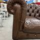 3-seater sofa in Chesterfield leather