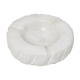 Marble effect stone ashtray