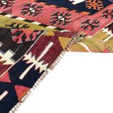 Oversize Handwoven Kilim Rug