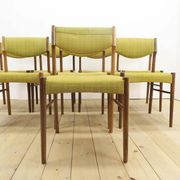 Ensemble de 8 chaises en palissandre, années 1960