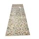 2x9 Vintage Multicolor Geometric Turkish Runner Rug, 75x266Cm