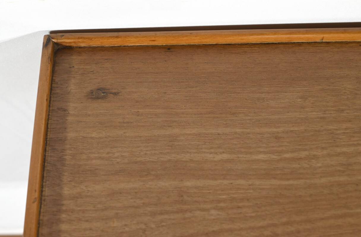 Desk Table in Ash, Mahogany and Cherry, Directoire Style – Mid-19th Century