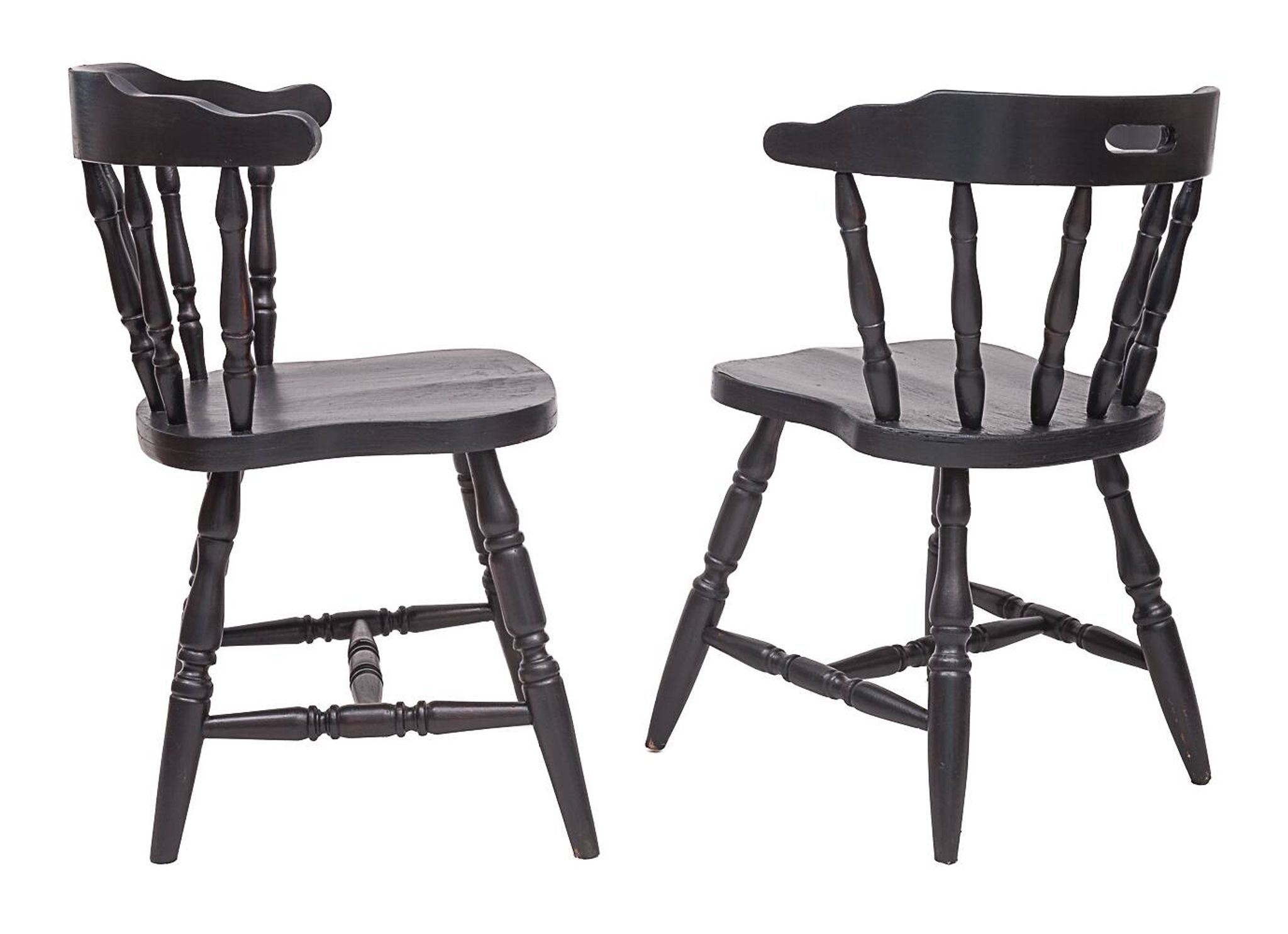 Set of 8 "Cabriolet" bistro chairs