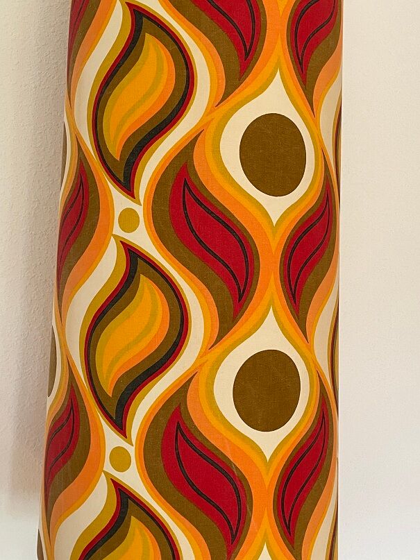 Floor lamp Lucifer vintage lampshade