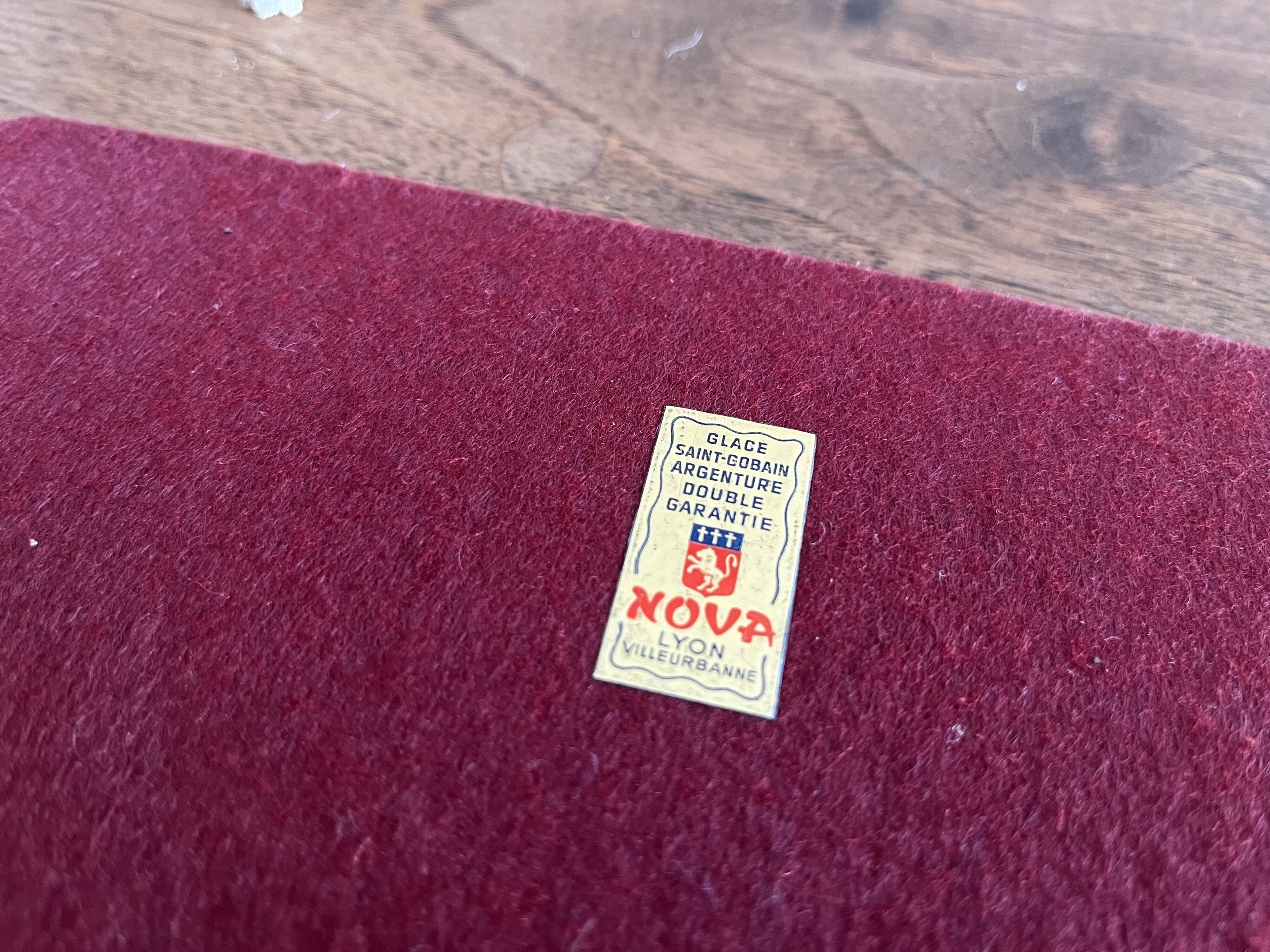 Beveled mirror 33 x 18 cm