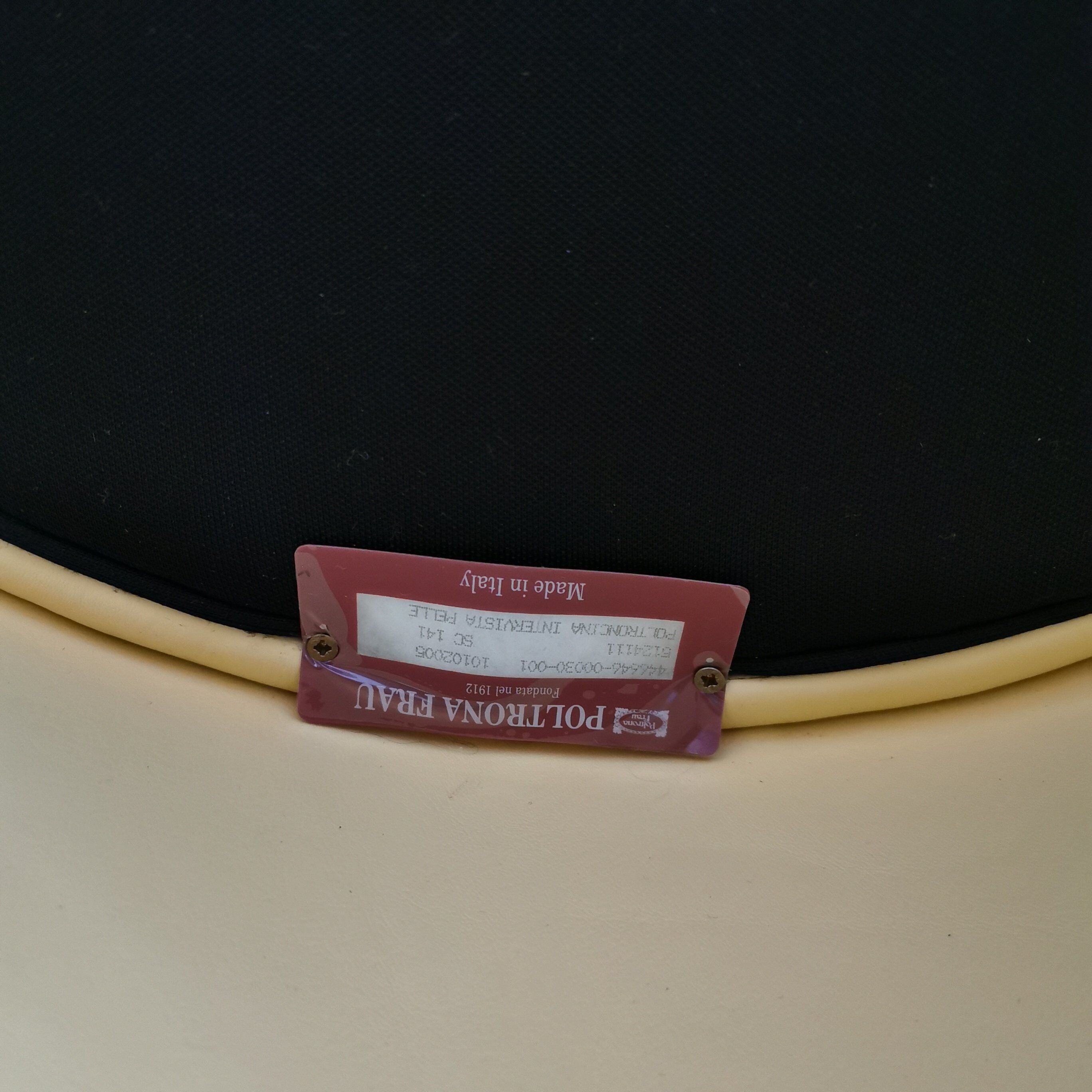 Poltrona Frau leather club chair