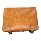 Old leatherette suitcase