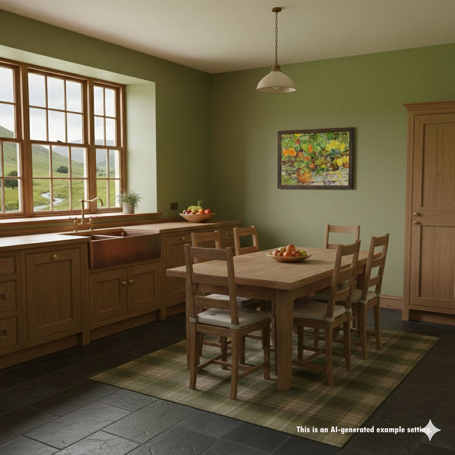 Oil painting by Alexander Michael – Begonias and geraniums, 1980