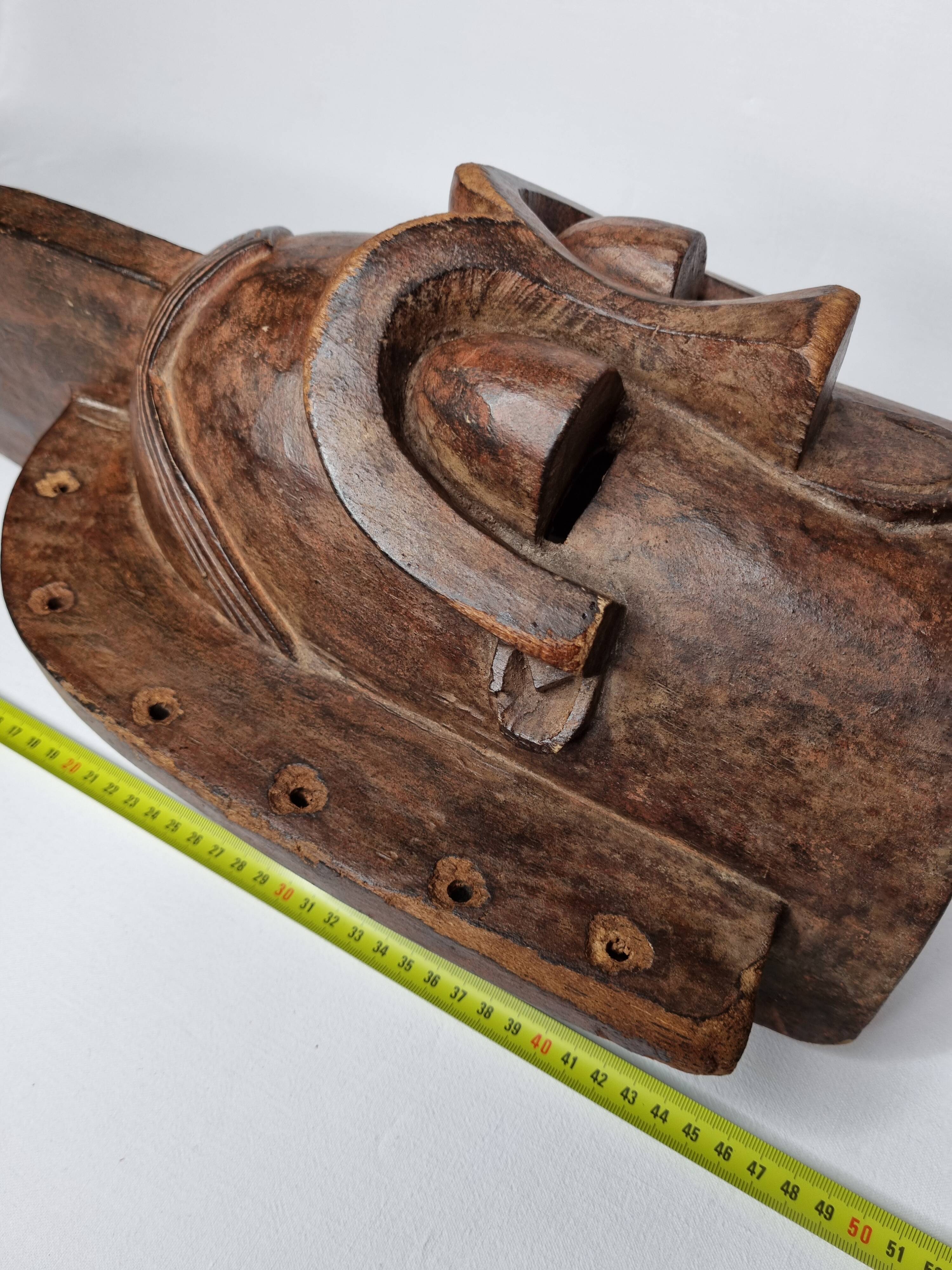 Traditional Emboli Mask – Bakota Tribal Art, Gabon, 1950s-60s