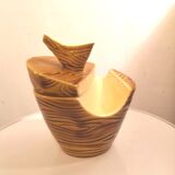 Pofrte pipe and ceramic snuffbox design Nicotea 60s