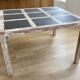 Slate and wood table
