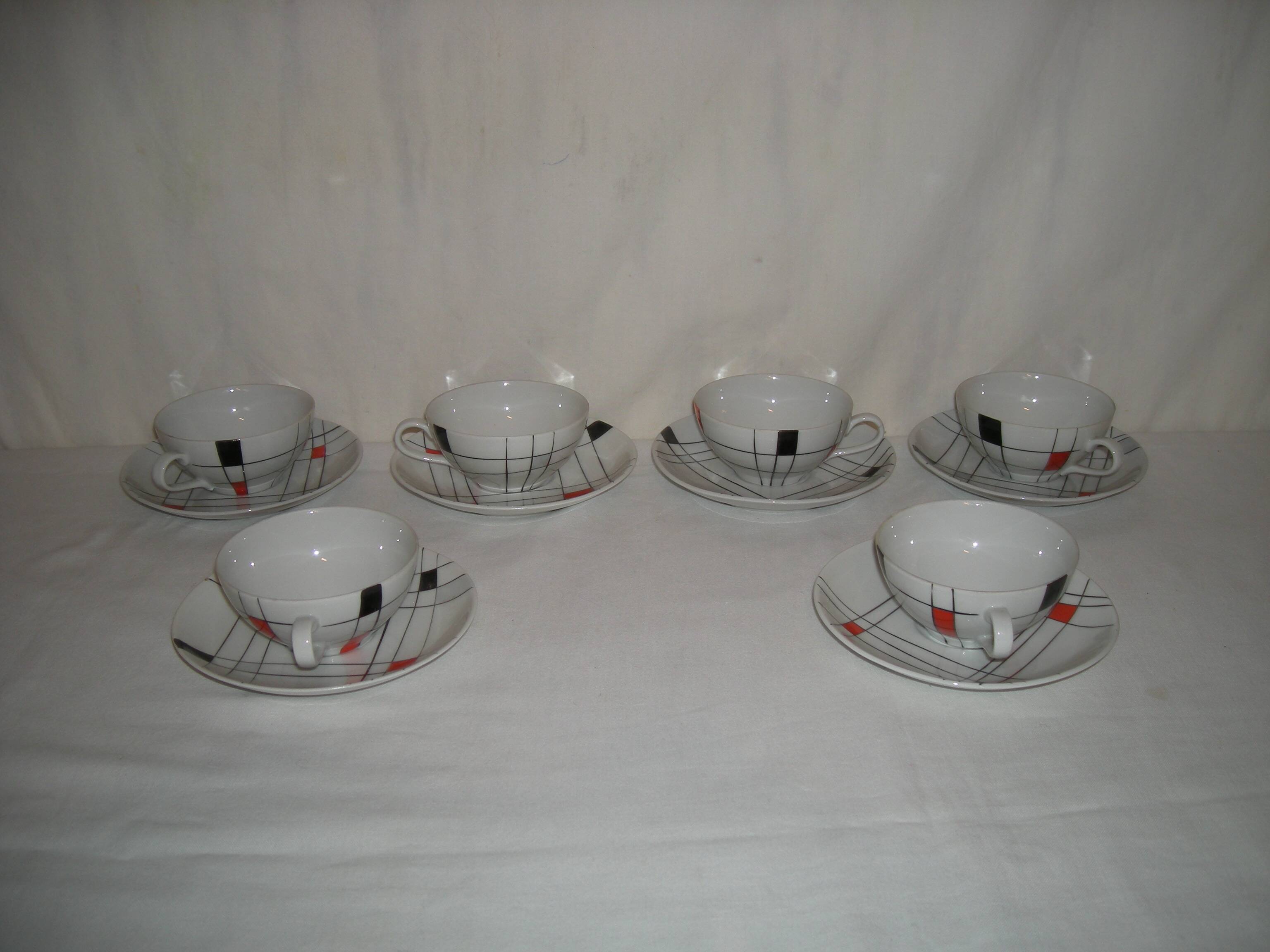 Wawel coffee service julita model from the 50s