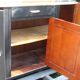Art Deco buffet with 3 doors in black – Original marble