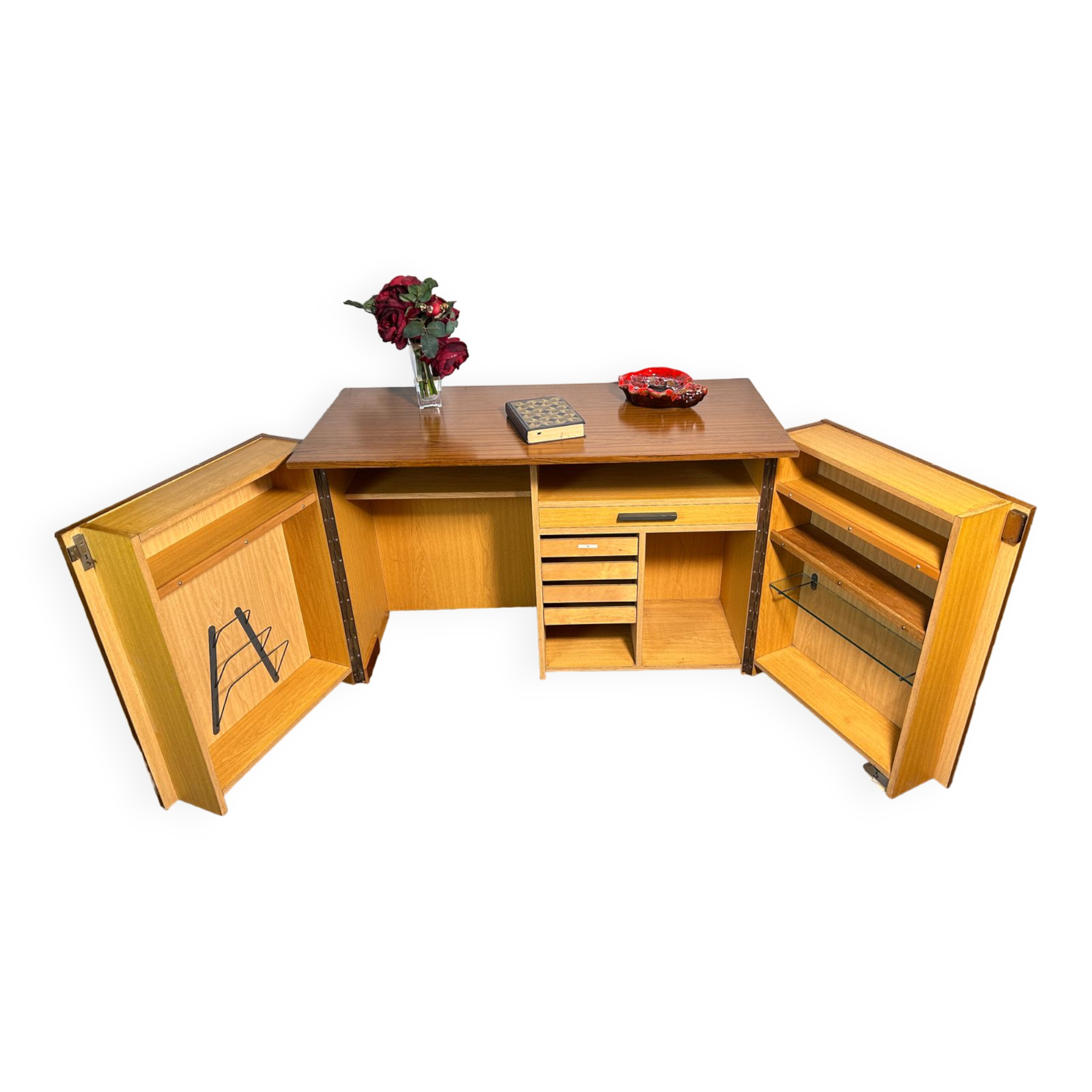 Bureau métamorphique vintage rétro vintage 1960