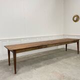 Large 1940s table with spindle legs