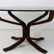 Table basse vintage Falcon par Sigurd Resell Norvège 1970