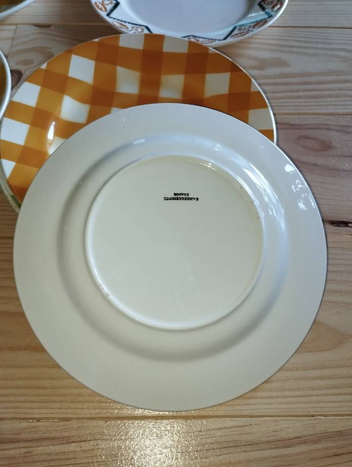 set of Sarreguemines Digoin plates