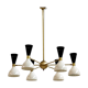 Italian brass chandelier