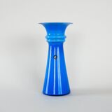 Glass vase, Danish design, 1980s, designer: Michael Bang, manufacturer: Roy