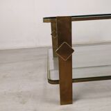 Coffee table bronze house malabert