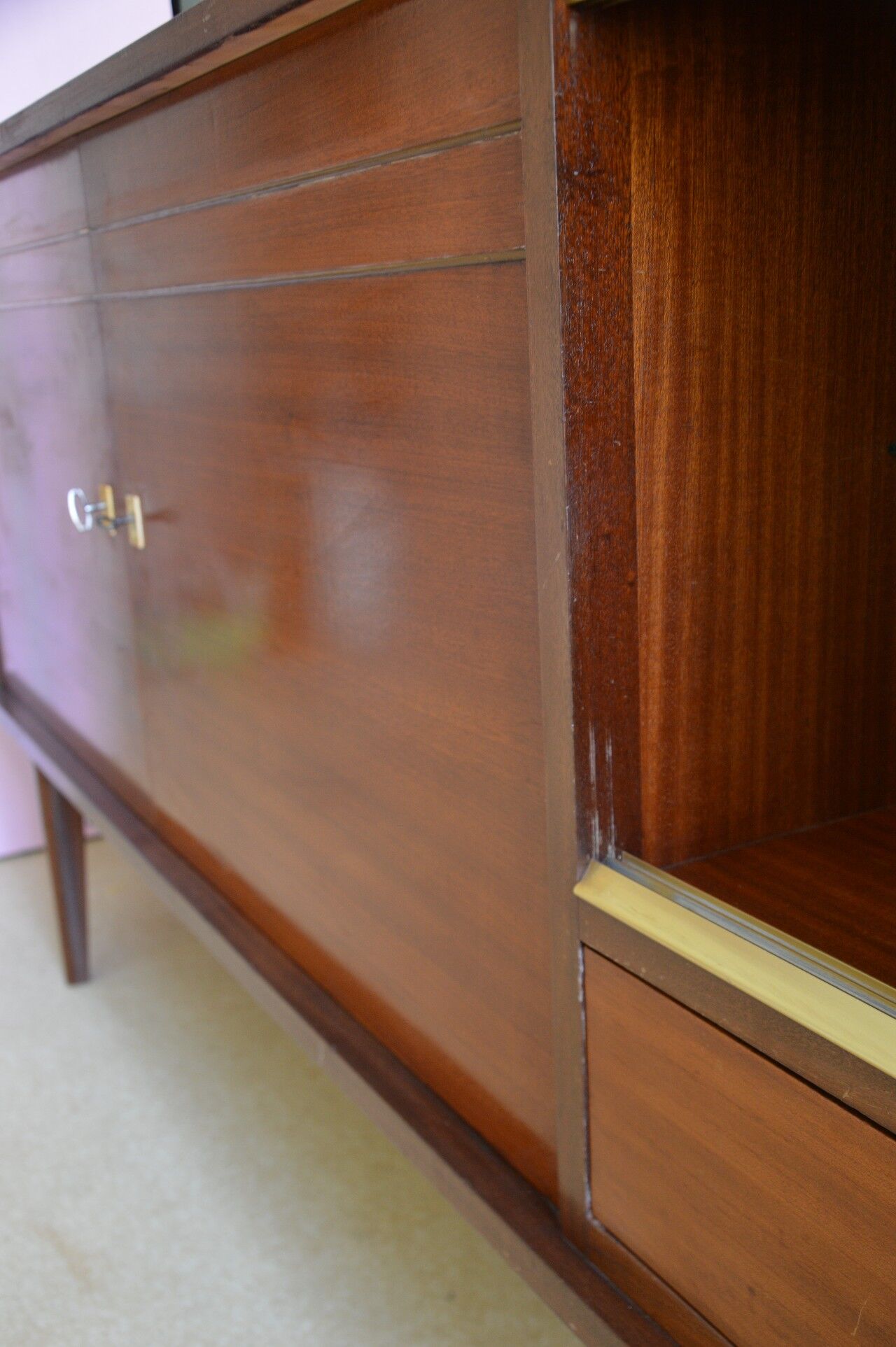 Low sideboard in the 1960s