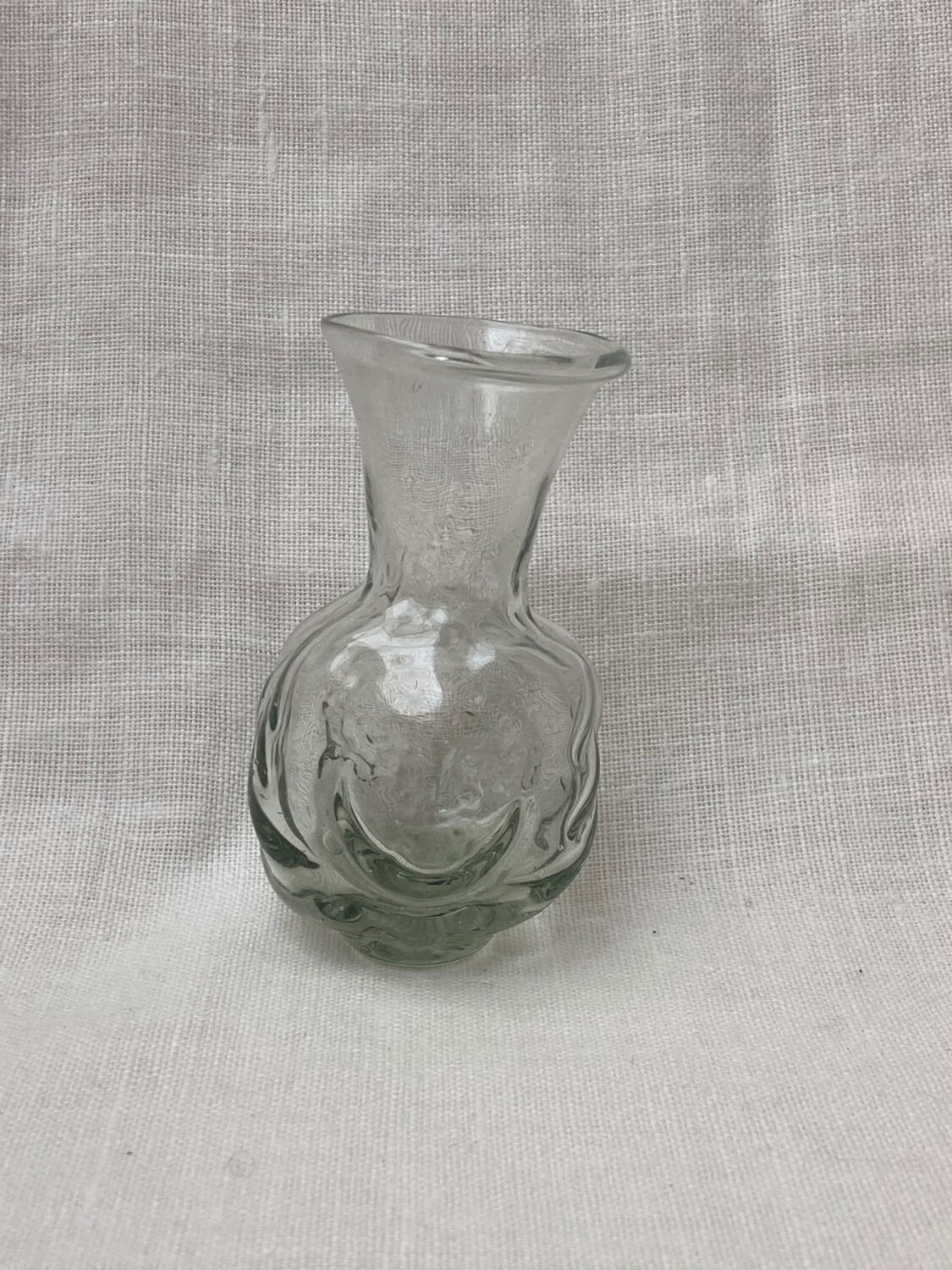 Blown glass vase