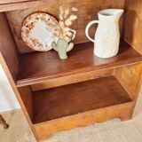 Ancient library in solid wood