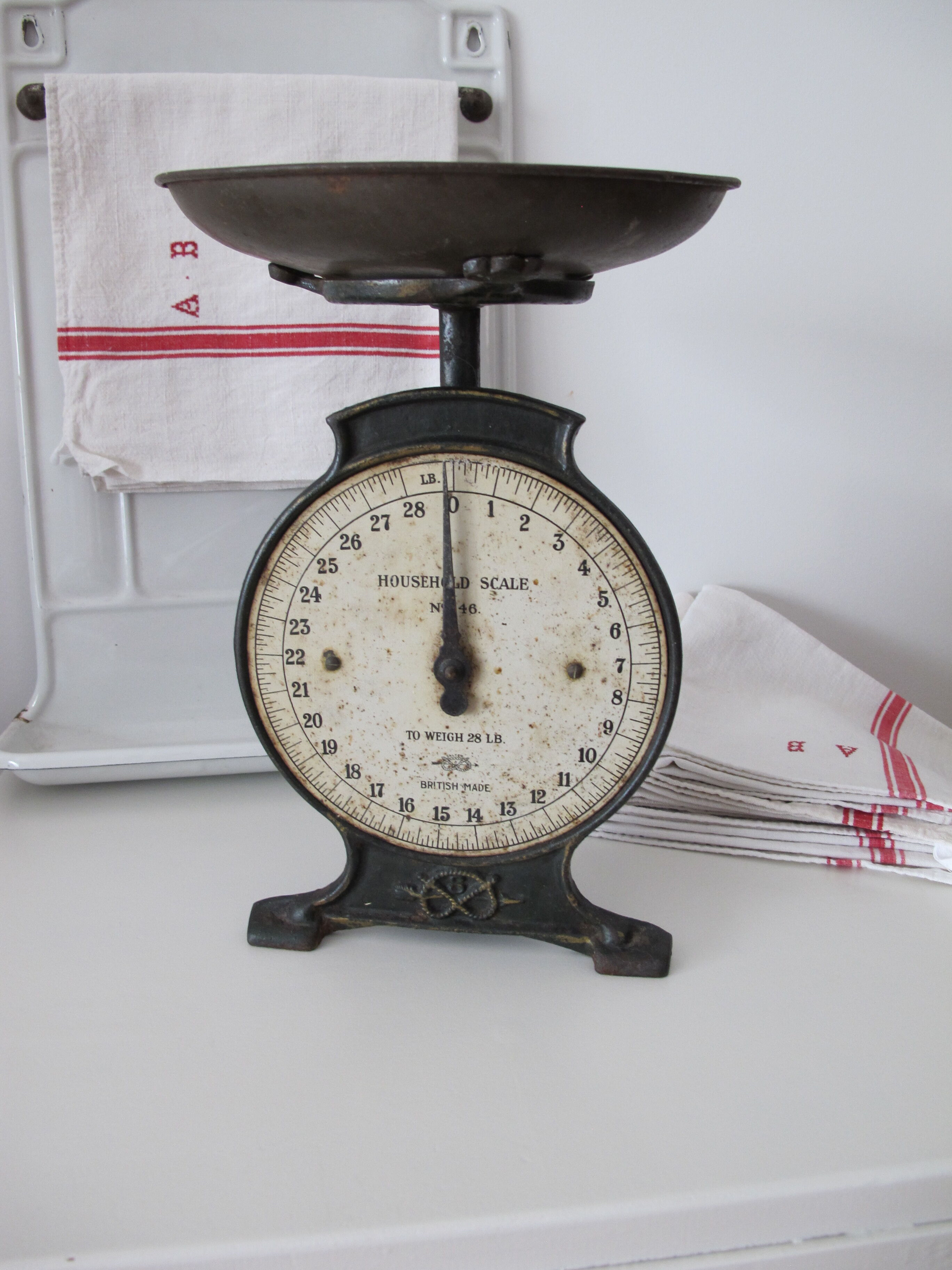 Ancient libra in english iron 1920s