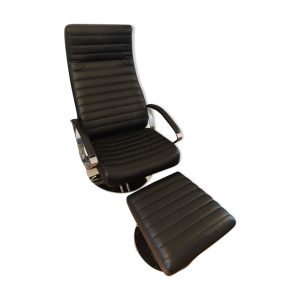 fauteuil en cuir inclinable