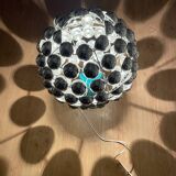 70s chrome kinetic pendant light or lampshade