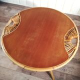 Table basse rotin