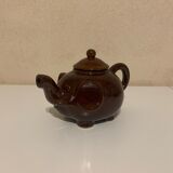 Brown elephant teapot