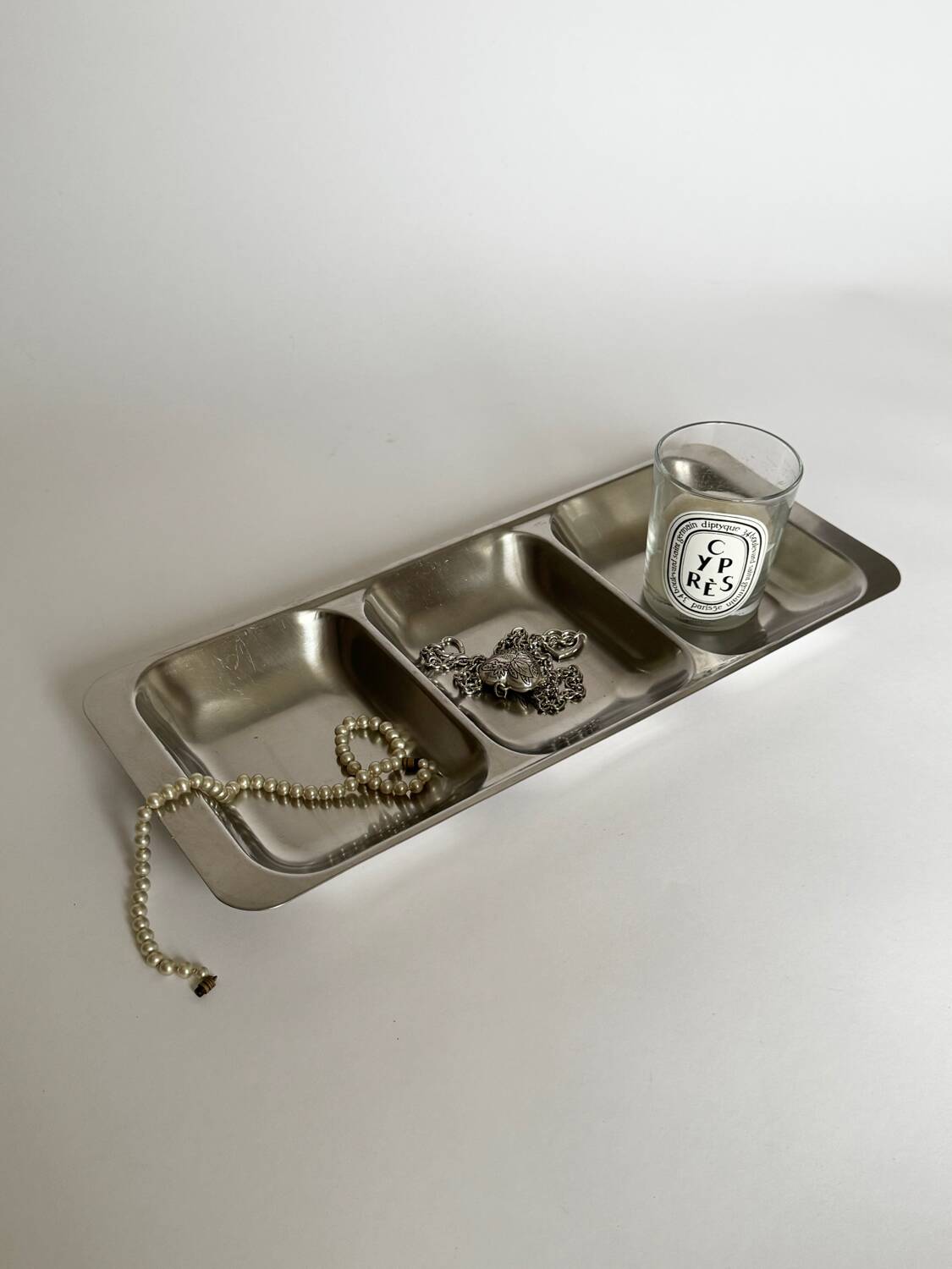 Vintage Stainless Steel WMF Cromargen Serving Platter