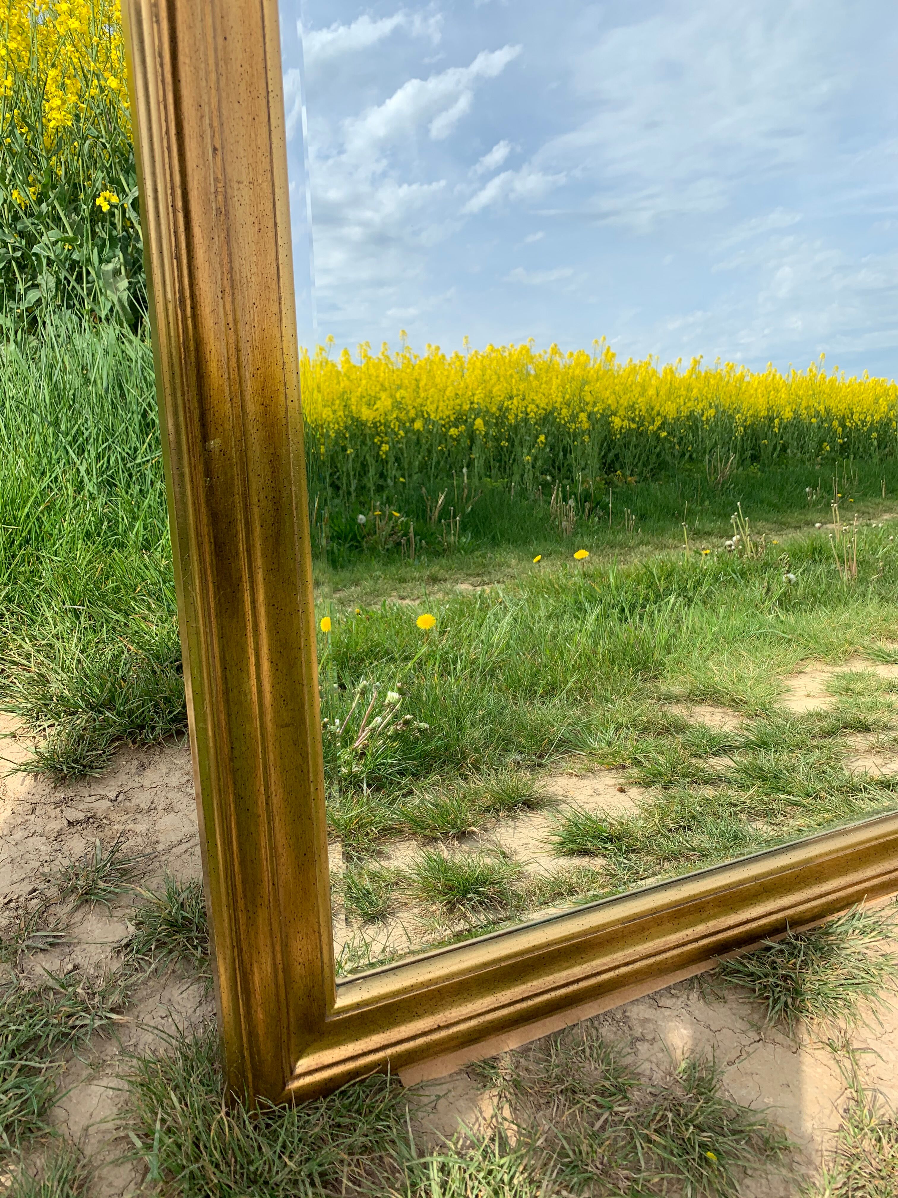 Bevelled mirror 152x97cm