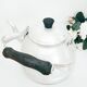 Bouilloire en aluminium vintage