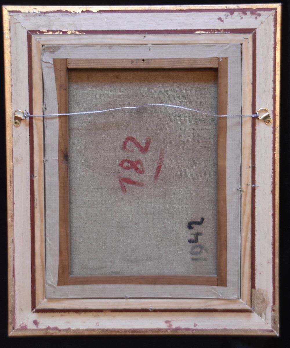 Maurice Asselin (1882-1947) A Bouquet of Flowers in a Vase, 1942, Oil on Canvas