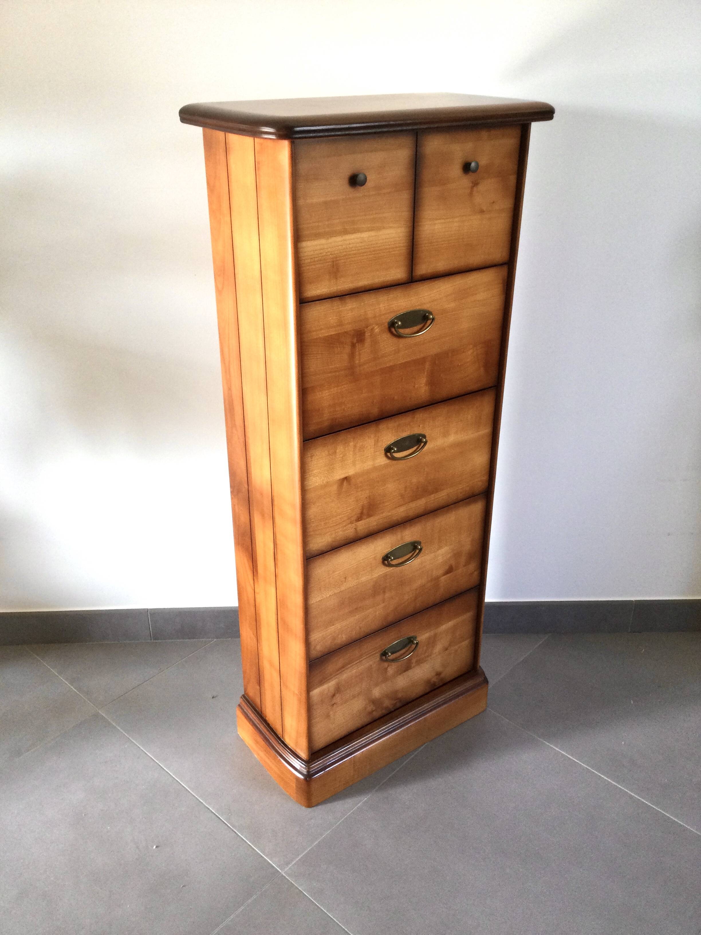 Cherry Wood Storage Unit