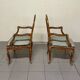 Louis XV armchairs, 18th century, set of 2