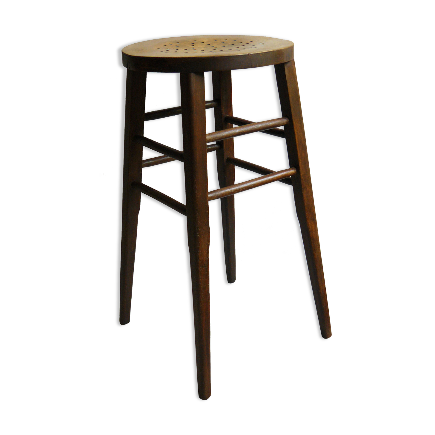 Architect's stool high in wood