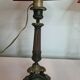 Empire style bronze table lamps