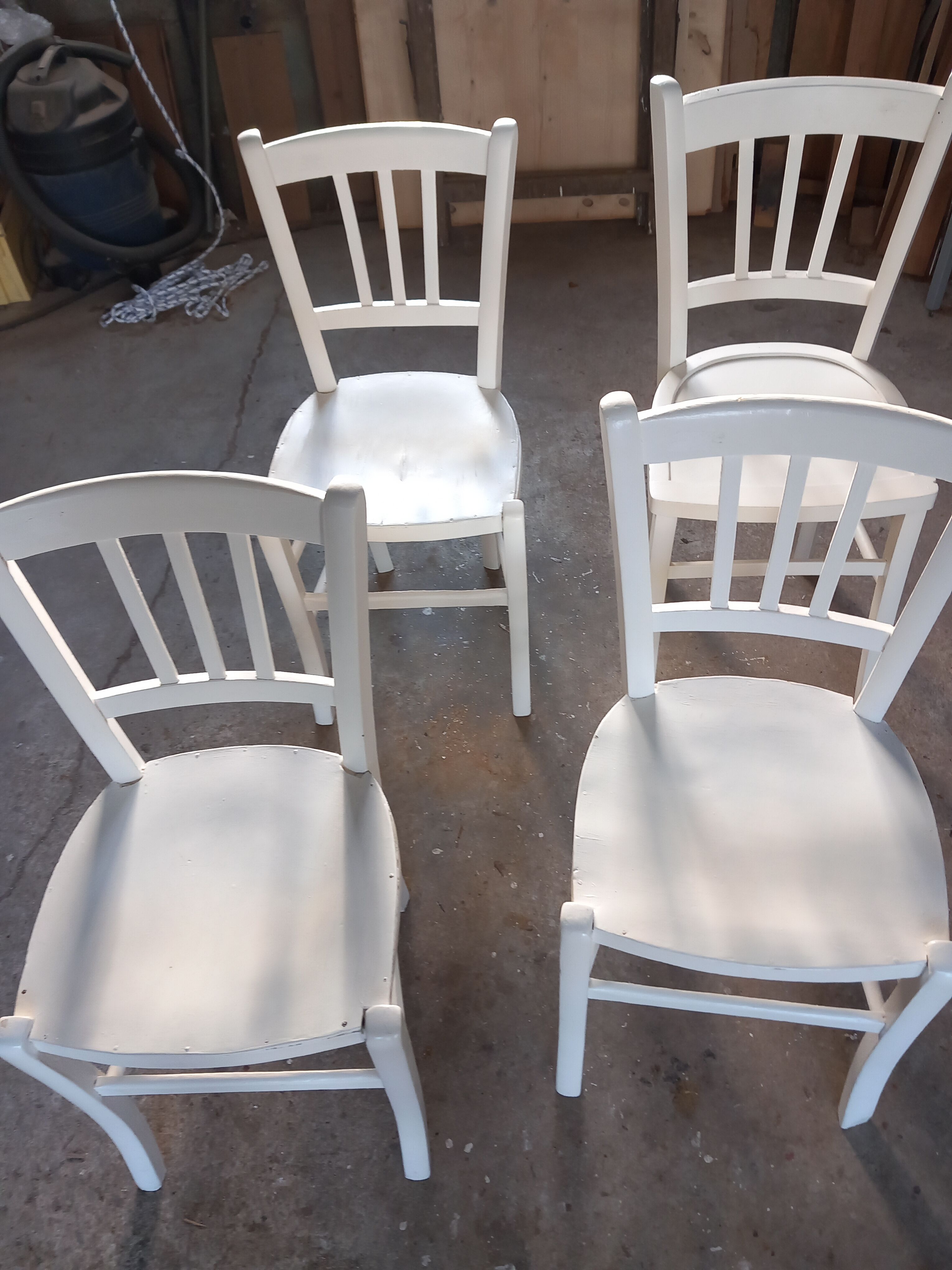 4 chairs Luterma 1950