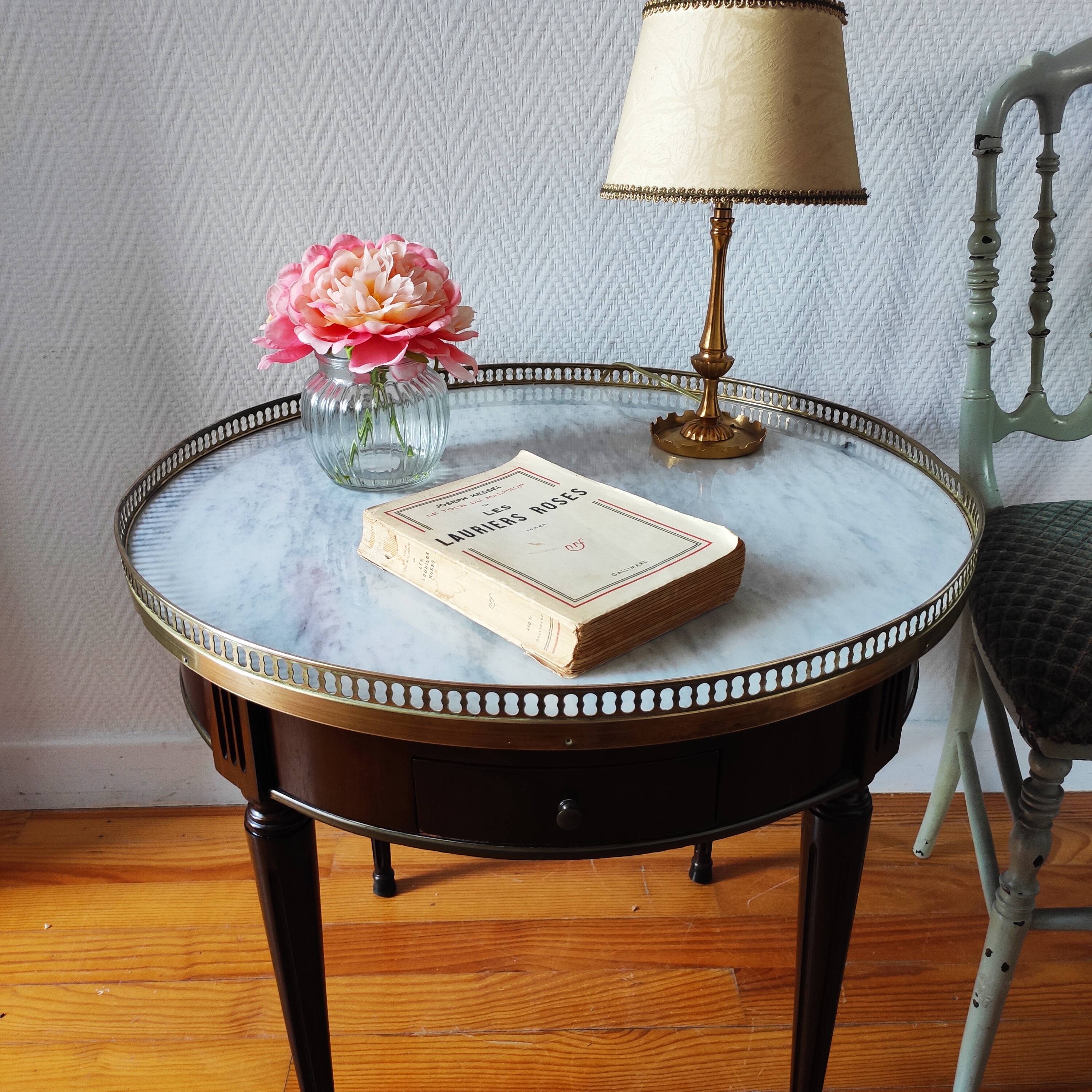 Table bouillotte, milieu XXème