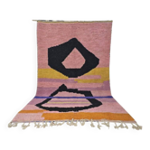 Tapis en laine pure fait main traditionnelle artisanale taille 2-3 m