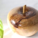 Wooden box, artisanal turning