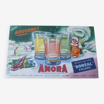 1950s amora advertising poster "frost"