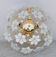 Grace Kelly, Delicious Murano Ceiling Light White Flowers, 1980