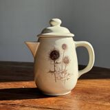 Sarreguemines teapot with thistle patterns H20